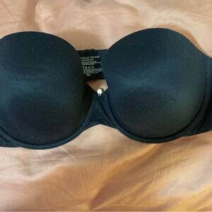 Victoria's Secret Classic Black Strapless Bra